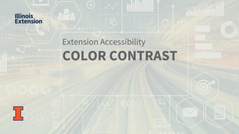 Thumbnail for entry EXT ACCESSIBILTY: Color Contrast