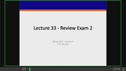 Thumbnail for entry ECE 340 A Spring 2022 Lecture 33 - Review Exam 2