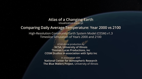 Thumbnail for entry ACE Excerpt: Average Daily Temperature 2000 &amp; 2100