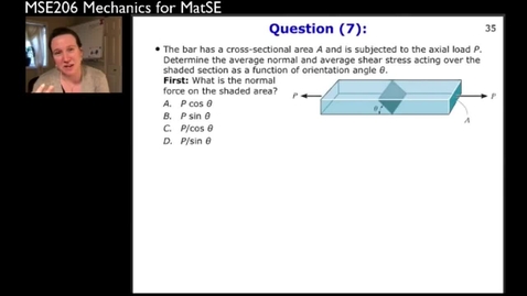 Thumbnail for entry MSE206-SP21-Lecture11_10_AverageShearStress-Example2-part1