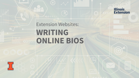 Thumbnail for entry EXT Comms Basics: Writing Bios