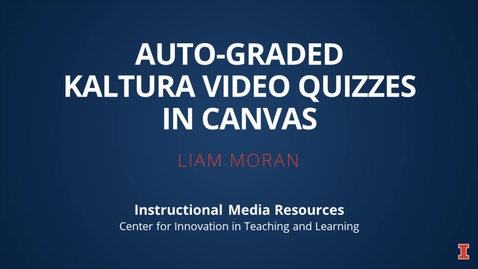 Thumbnail for entry Video Quiz in Canvas