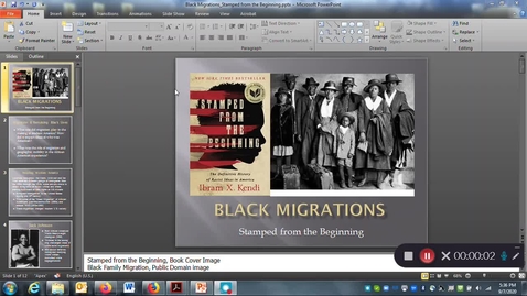 Thumbnail for entry Black Migrations: Stamped from the Beginning