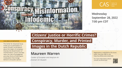 Thumbnail for entry Maureen Warren, Citizens' Justice or Horrific Crimes?, September 28, 2022