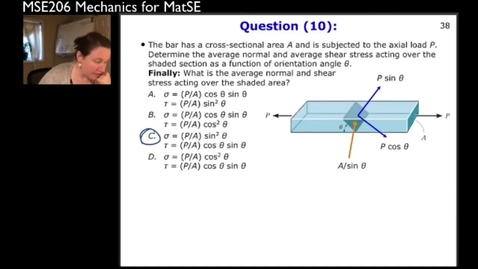 Thumbnail for entry MSE206-SP21-Lecture11_14_AverageShearStress-Example2-part5