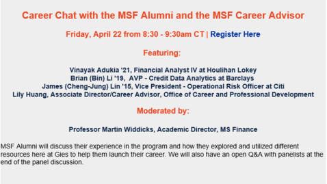 Thumbnail for entry MSF Alumni Panel April 2022
