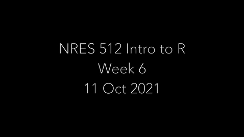 Thumbnail for entry NRES 512 Week 6 - Graphing