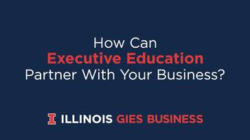 Executive Education Gies College Of Business U Of I
