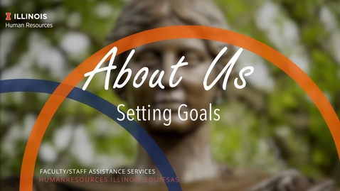Thumbnail for entry About Us: Setting Goals