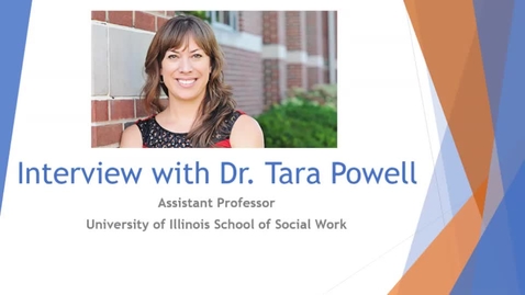 Thumbnail for entry Interview with Dr. Tara Powell
