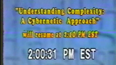 Thumbnail for entry Understanding Complexity: A Cybernetic Approach, Part 2; Digital Surrogates from the Heinz von Foerster Papers, Series 11/6/26