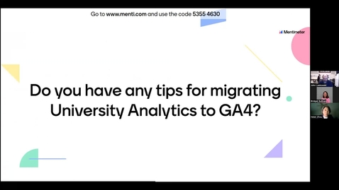 Thumbnail for entry Google Analytics 4: Your Questions Answered
