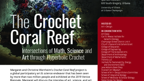 Thumbnail for entry Wertheim, Crochet Coral Reef, MillerComm2022
