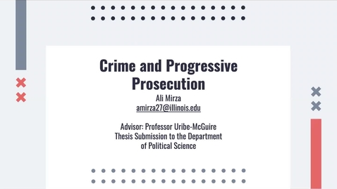 Thumbnail for entry Crime and Progressive Prosecution