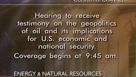 Thumbnail for entry Energy and Natural Resources Committee