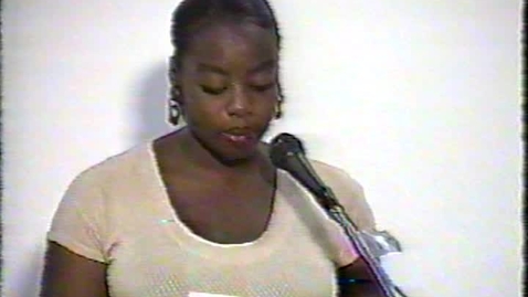 Thumbnail for entry Readings by Francesca Monplaisir, Anson Gonzalez, Ian Bethel-Bennett, Jaqueline Johnson, Obediah Smith, and Ronald Lightbourne (1996)