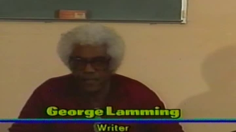 Thumbnail for entry Caribbean Writers and Their Art: Readings by George Lamming, Joan Kurzban, Kwadwo Kamau, Mickey Anderson (1991)