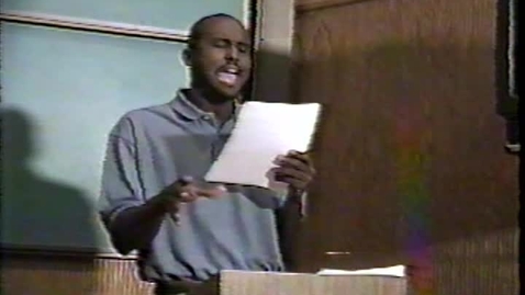 Thumbnail for Readings by Ian Strachan, Derrilyn Morrison, Julia Petitfrere, Marie-Ovide Gina Dorcely, and Margaret Gill (1996