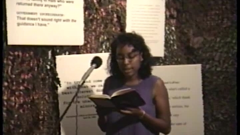 Thumbnail for Fiction and Poetry Readings: Joanne Hyppolite, Cin D Quashie, Guichard Cadet, Myriam Chancy, Sheryl Byfield, Danielle Legros Georges, and Obediah Smith (1995)