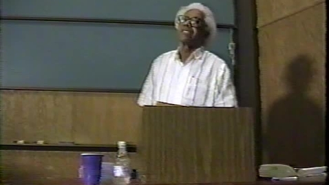 Thumbnail for George Lamming reads from Natives of My Person (1996)