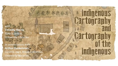 Thumbnail for entry Indigenous Cartography and Cartography of the Indigenous (Conversations on Cartography Series)