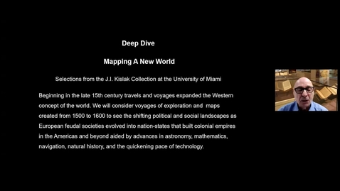 Thumbnail for Mapping a New World: Selections from the Kislak Collection at the University of Miami (Deep Dives into Special Collections)