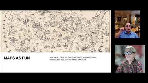 Thumbnail for Maps as Fun: Imaginary Realms, Tourist Traps, and Literary Itineraries in Cartographic Imagery (Deep Dives into Special Collections)
