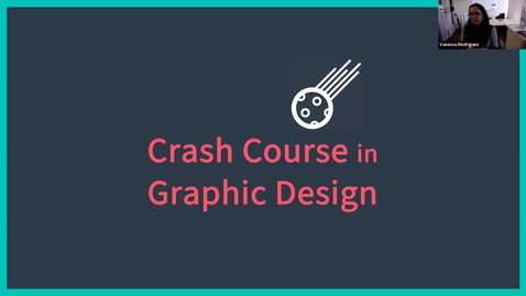 Thumbnail for entry Crash Course in Graphic Design (Creative Studio presents...)