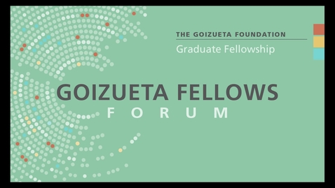 Thumbnail for entry Re-Sounding History / Urgency Courts (Goizueta Fellows Forum)