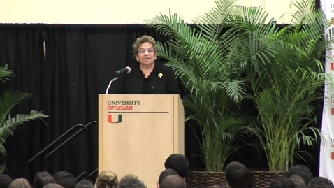 Thumbnail for Secretary Condoleezza Rice speaks as part of Charles E. Cobb Leadership Lecture Series