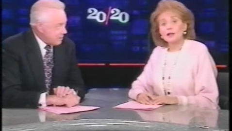 Thumbnail for "20/20" (ABC), recorded for Kelly Crawford (Office of Public Affairs - PAO) Mrs. Clinton - segment I &amp; II