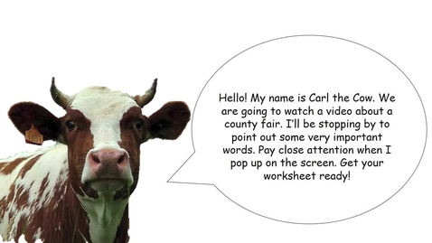 Thumbnail for entry 2nd Grade: Click Clack Moo (Vocab)