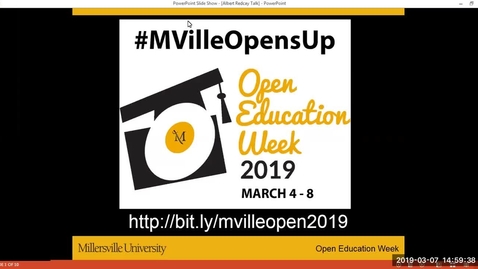 Thumbnail for entry Adopting OER - How Does Adoption Influence Future Practices? - #MVilleOpensUp - 3_7_Afternoon Session