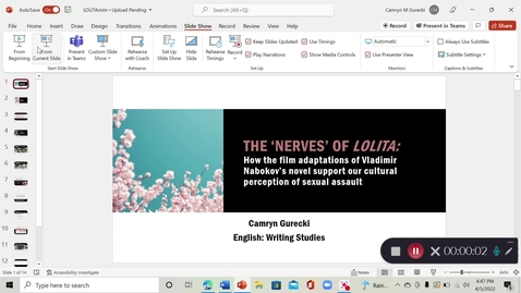 Thumbnail for entry Camryn_Gurecki_The Nerves of Lolita