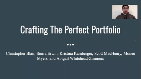 Thumbnail for entry Crafting the Perfect Online Portfolio