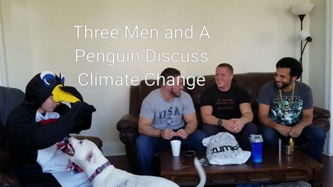 Thumbnail for entry Three Men and a Penguin Discuss Climate Change