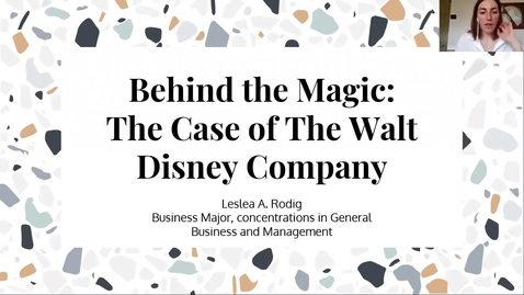 Thumbnail for entry Behind the Magic - The Case of The Walt Disney Company