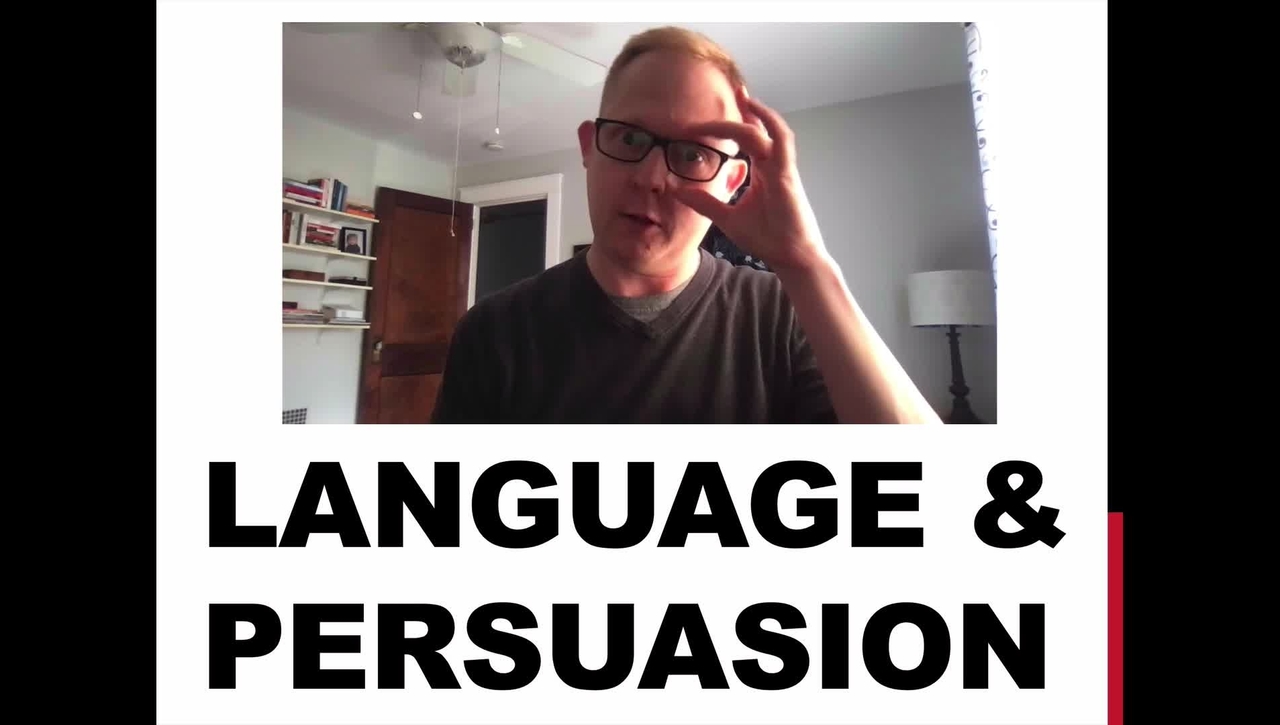 language and persuasion