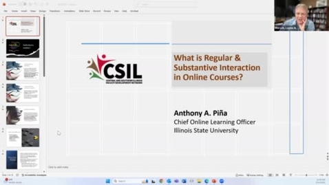 Thumbnail for CSIL Regular and Substantive Interactions 2024