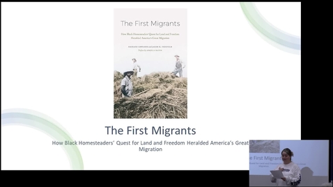 Thumbnail for UIS Back to Class: &quot;The First Migrants: How Black Homesteaders Heralded America's Great Migration&quot; (September 27, 2024)
