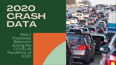 Thumbnail for MVDL &quot;Risky Roadway Behavior during the COVID-19 Pandemic of 2020&quot;