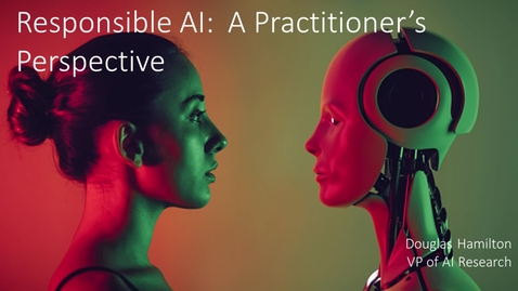 Thumbnail for ECCE Speaker Series - &quot;Ethical Artificial Intelligence:  An Industry Perspective&quot; (April 12, 2023)