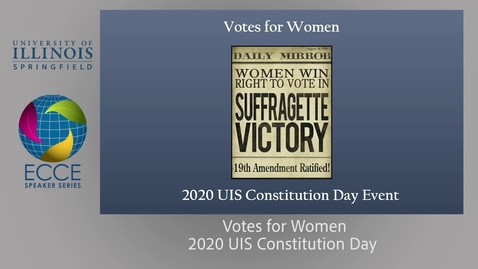 Thumbnail for Votes for Women - Holly M. Kent