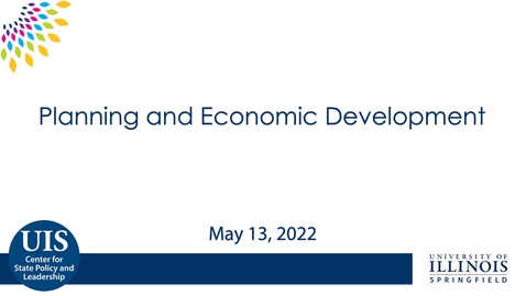 Thumbnail for IMPJ Webinar - Planning and Economic Development
