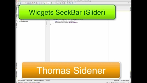 Thumbnail for Widgets SeekBar 2017