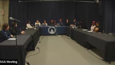 Thumbnail for SGA Meeting (May 4, 2025)