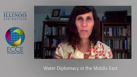Thumbnail for Water Diplomacy in the Middle East - Rachel Havrelock