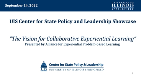 Thumbnail for CSPL Showcase_The Vision for Collaborative Experiential Learning