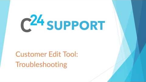 Thumbnail for entry cielo24 Customer Edit Tool: Troubleshooting