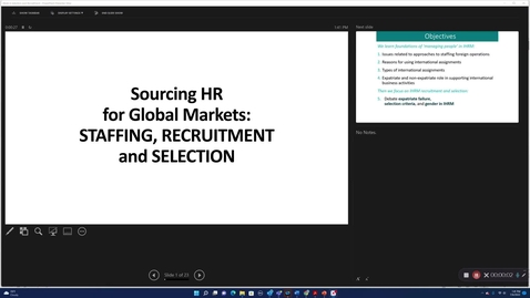 Thumbnail for IHRM: Module 4 Introduction